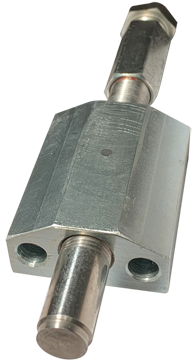 An image of Magnetic Sensors Corporation sensor with part number427038-10 Hall Effect sensor with near zero speed sensing, housed in a 303 stainless steel casing. The sensor features a digital output, and has no moving parts or contacts. It can operate on a supply voltage ranging from 4.5 to 24Vdc, and can function in temperatures between -40°C to +125°C. The mounting thread size is 5/8-18 UNF 2A, with an overall length of 2.5in. Its rugged design and ability to be configured for various environments makes it a versatile choice. This sensor is commonly used for engine governor/controls, transmission, diesel engines, hydraulic motors, turbines, and power generation.